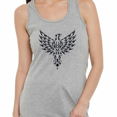 Musculosa Deportiva Eagle Art Lines Aguila Lineas Arte