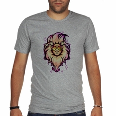 Imagen de Remera Leon Lentes Fucsia Color Salvaje Animal