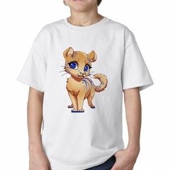 Remera Leoncita Ojos Celestes Animado Infantil en internet