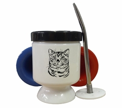 Mate Gato De Bengala Vector