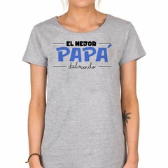 Remera El Mejor Papa Del Mundo en internet