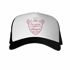 Gorra Te Amo Por Siempre Rosa Corazon - comprar online