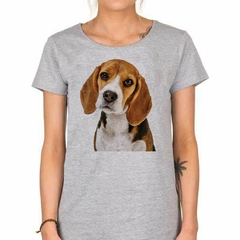 Remera Perro Beagle Mirando Curioso - tienda online