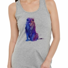 Musculosa Deportiva Leon Colores Dibujo Art - comprar online