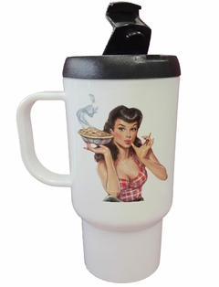 Jarro Termico Pin Up Girl Mujer Cake Woman