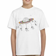 Imagen de Remera Astronauta Circo Planeta Color