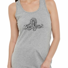 Musculosa Deportiva Tattoo Cien Pies Hoja Arbol - comprar online