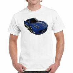 Imagen de Remera Auto Azul Carrera Rapido