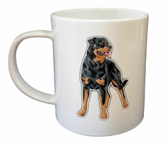 Taza Rottweiler Pintura Art M3 - comprar online