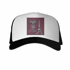 Gorra Paris Is Always A Good Idea Lets Travel - comprar online