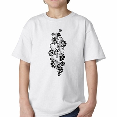 Remera Tattoo Corazones Planta Dibujo - TiendaCubik