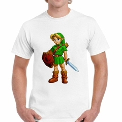 Remera Video Juego Play Game Legend Zelda Escudo en internet