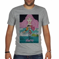 Remera Ponyo Film Dubujo Animado