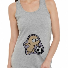 Musculosa Deportiva Bebe Deportista Jugando Al Futbol