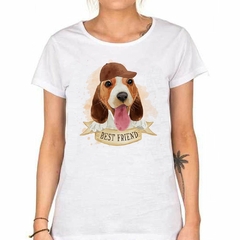 Remera Perro Beagle Best Friend - TiendaCubik