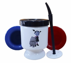 Mate Vampirina Disney Perro Murcielago Dibujo - comprar online