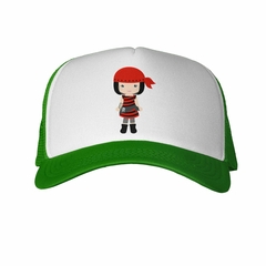 Gorra Girl Pirate Kid Dibujo Pirata - TiendaCubik