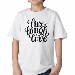 Imagen de Remera Live Laugh Love