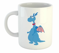 Taza Felpita Dragon Doctora Juguetes Dibujo