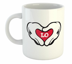 Taza Manos Mickey Love M1