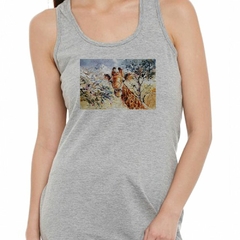 Musculosa Deportiva Jirafa Pintura Watercolor Art - comprar online