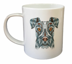 Taza Perro Shnauzer Art Colors - comprar online