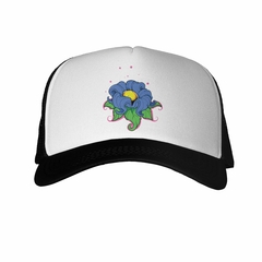 Gorra Flores Azules Hojas Naturaleza - comprar online