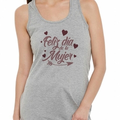 Musculosa Deportiva Feliz Dia De La Mujer Mama Hija - comprar online