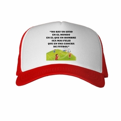 Gorra Futbol Diseño Cancha Jugador en internet