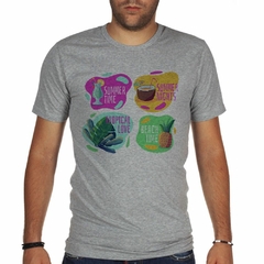 Imagen de Remera Summer Tropical Fruta Playa Verano