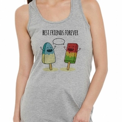 Musculosa Deportiva Best Friends Paletas Helados