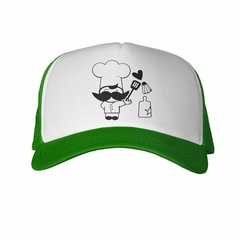 Gorra Chef Con Paleta Corazones - TiendaCubik