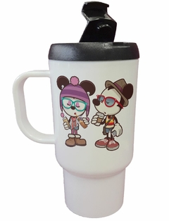 Jarro Termico Minnie Mickey Hipsters Mode