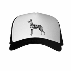 Gorra Gran Danes Vector Silueta Dog - comprar online