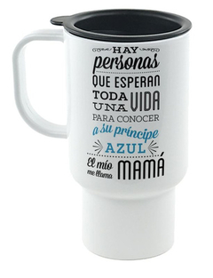 Jarro Termico Dia De La Madre Principe Azul Mami Mama