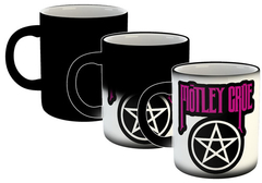 Taza Motley Crue Hard Rock Heavy Metal Dirt #8 (Taza Magica)