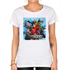 Remera Avengers Vengadores Capitan America Iron Man #12