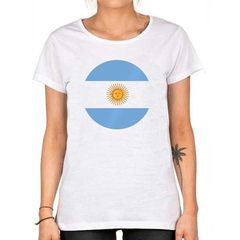 Remera Argentina Mundial Bandera Patria Argento #1