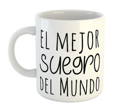 Taza El Mejor Suegro Del Mundo Familia Papa