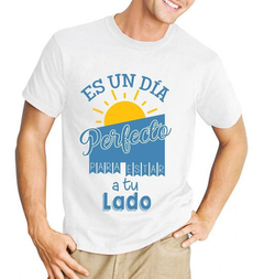 Remera Es Un Dia Perfecto Para Estar A Tu Lado