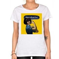 Remera Freddie Mercury Queeners We Can Do It Pin Up