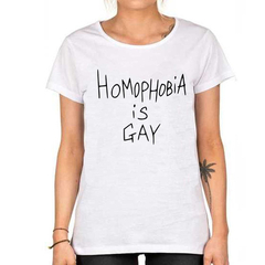 Remera Homophobia Is Gay Orgullo Lgbt