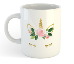 Taza Unicornio Hermoso Minimalista Magic Kawaii