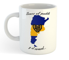 Taza Somos El Pueblo Y El Carnaval Boca Juniors