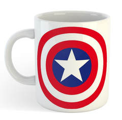 Taza Capitan America Superheroes Comics M01 (Taza De Ceramica)