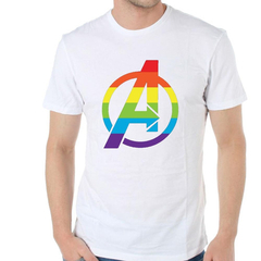 Remera Avengers Vengadores Gay Pride Bandera Rainbow Lgbt