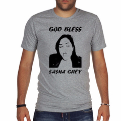 Remera God Bless Sasha Grey Leyenda Sexy