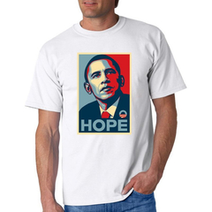 Remera Hope Obama Presidente Arte - comprar online