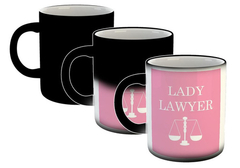 Taza Lady Lawyer Abogada Derecho Balanza Justice - comprar online