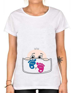 Remera Baby Shower Embarazada Bebe #19